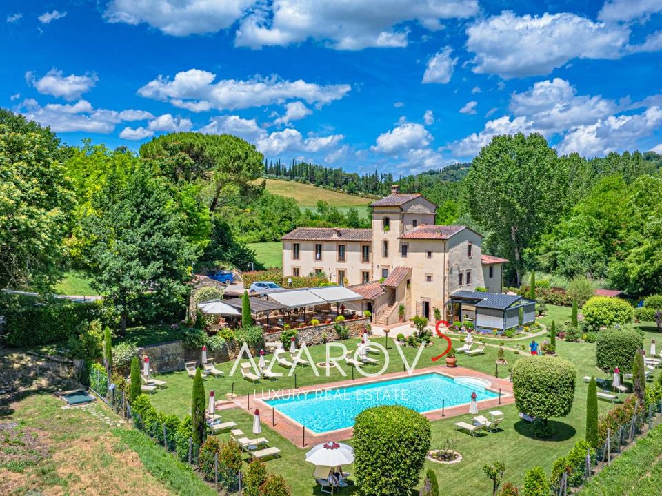 Villa i San Gimignano, Siena - bilde 1