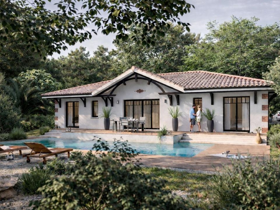 Helårsgrund i Saint-Medard-en-Jalles, Gironde - foto 1