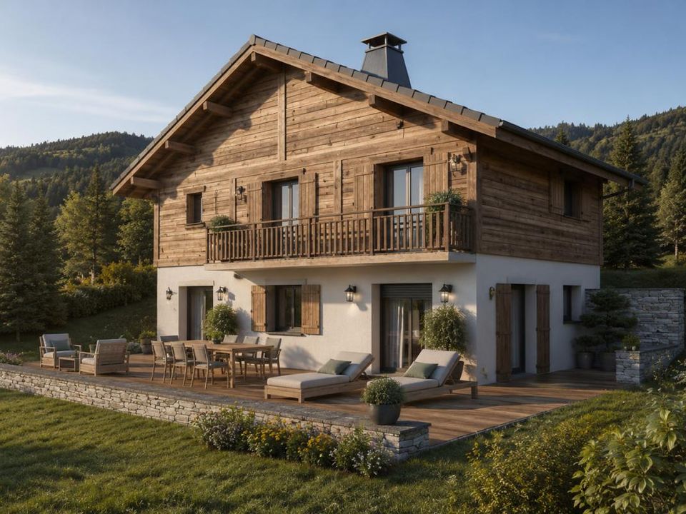 Villa en Servoz, Haute-Savoie - foto 1