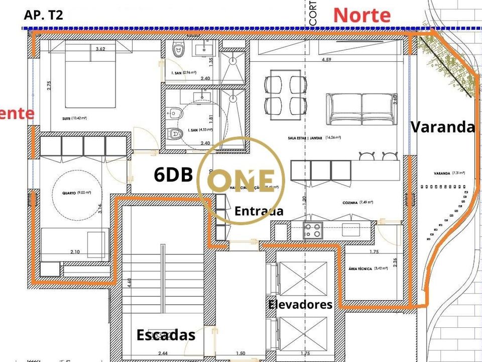 Lejlighed i Vila Nova de Famalicao, Braga - foto 3