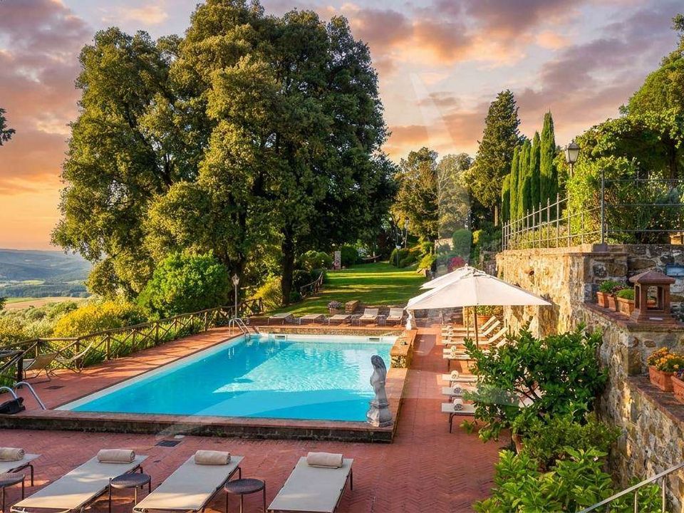 Villa i Bucine, Arezzo - bilde 3