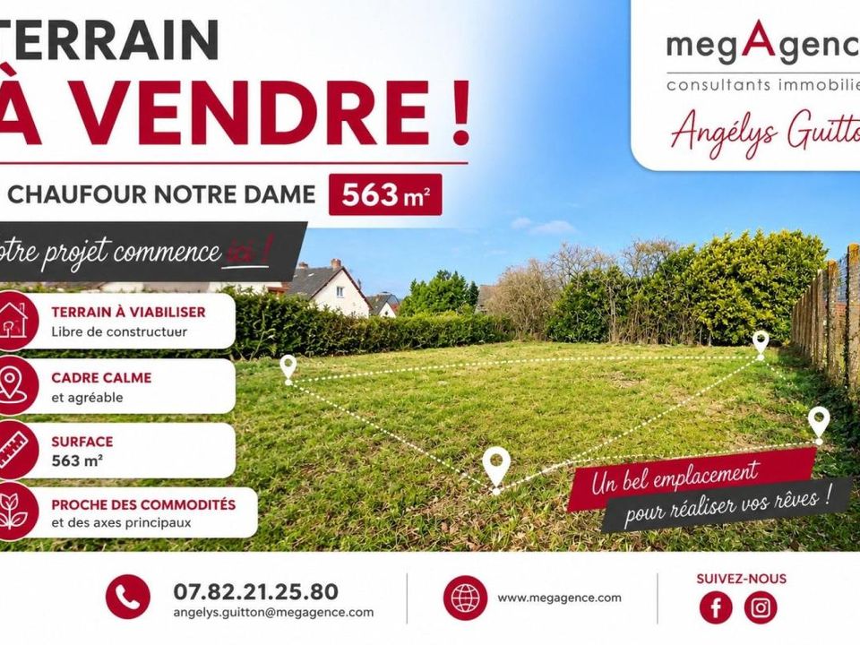 Tomt i Chaufour-Notre-Dame, Sarthe - foto 1