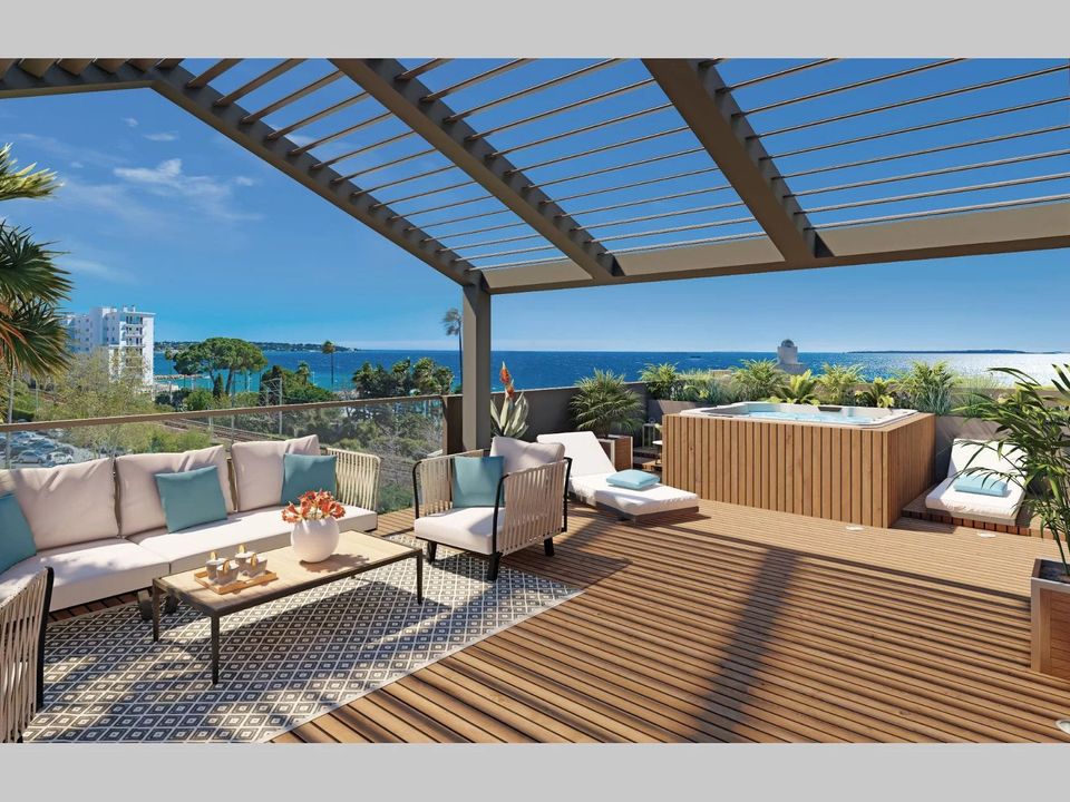 Lejlighed i Juan-les-Pins, Alpes-Maritimes - foto 1