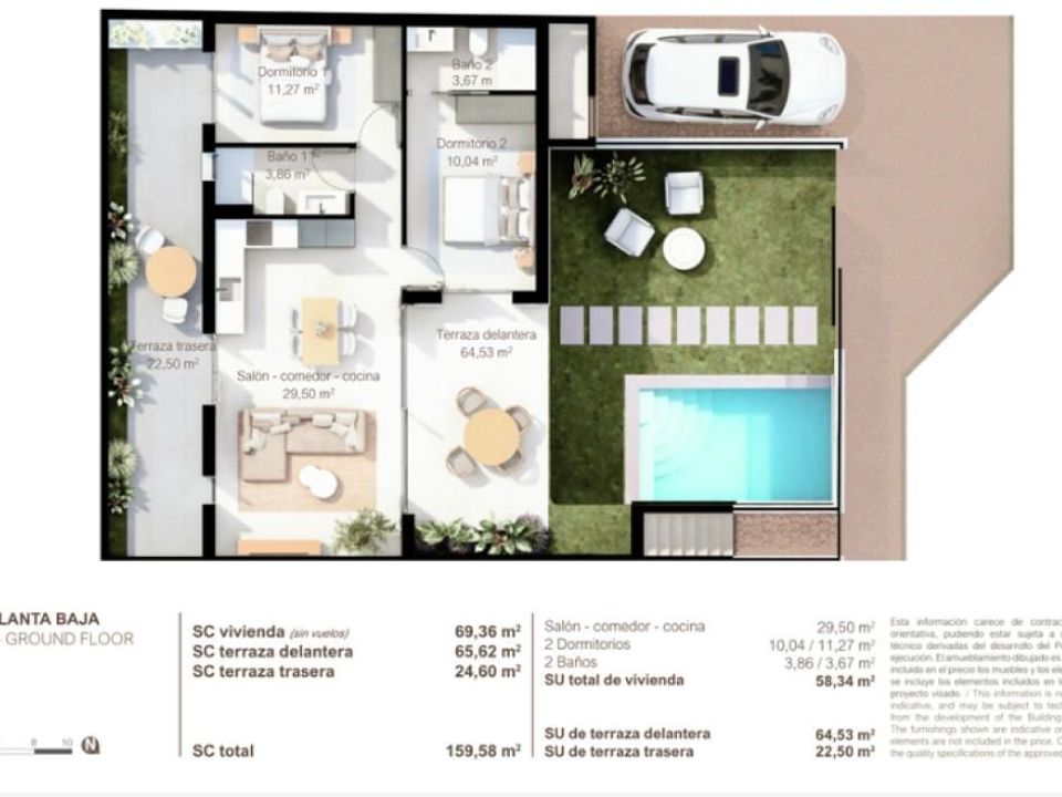 Bungalow i Lo Pagan, Murcia - foto 2