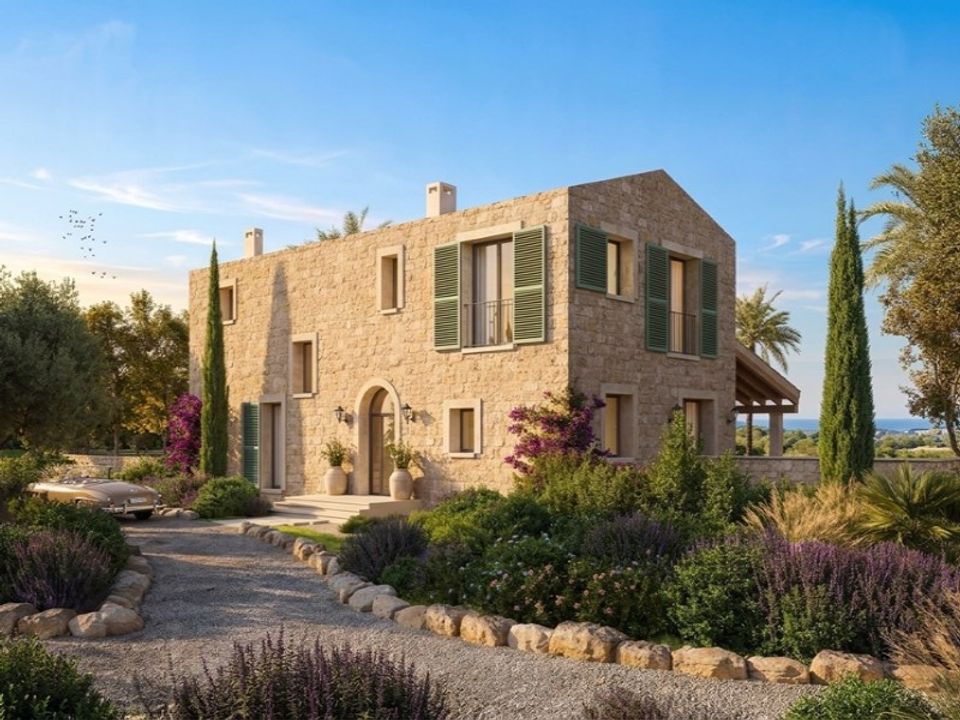 Helårsgrund i Algaida, Mallorca - foto 1
