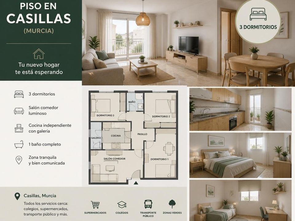 Apartament a Casillas, Murcia - foto 1