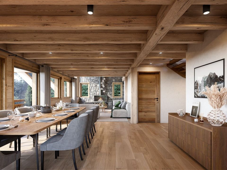 Villa i Megève, Haute-Savoie - foto 4