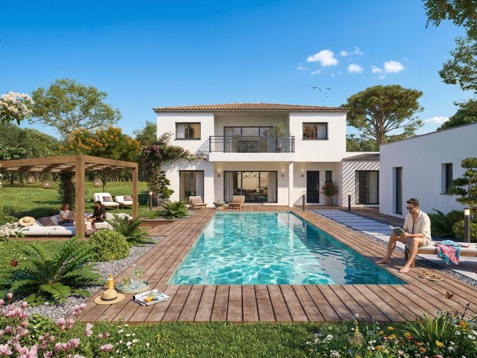 Villa i Peyriac-de-Mer, Aude - bilde 1