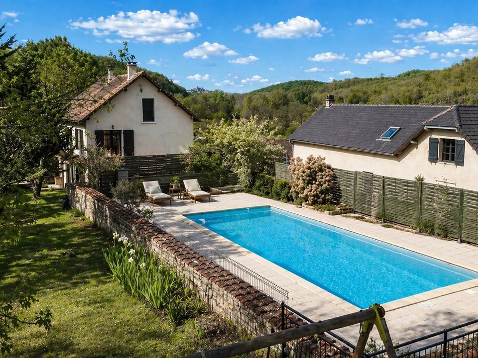 Villa i Gourdon, Lot - foto 1
