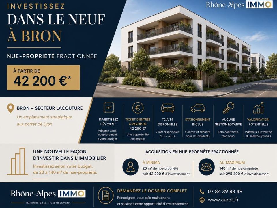 Lejlighed i Bron, Rhone - foto 2
