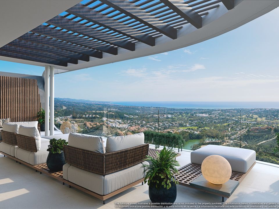 Penthouse i Benahavis, Malaga - foto 1