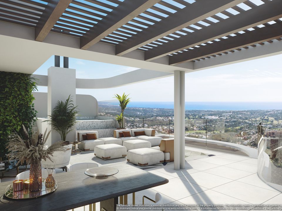 Penthouse i Benahavis, Malaga - foto 2
