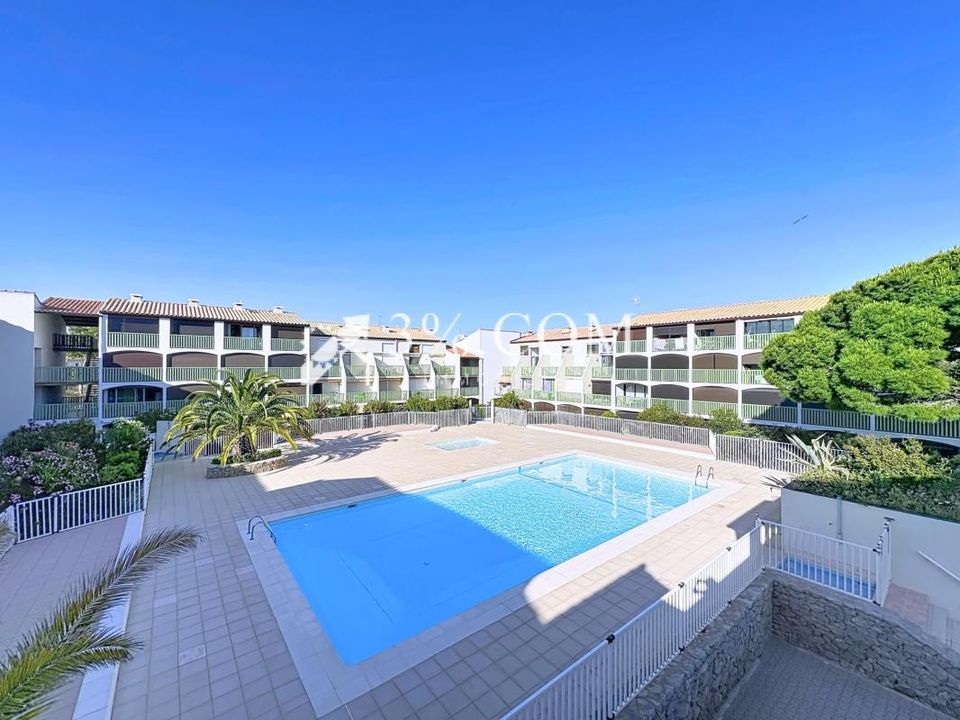 1-Zimmerwohnung in Gruissan, Aude - Foto 1