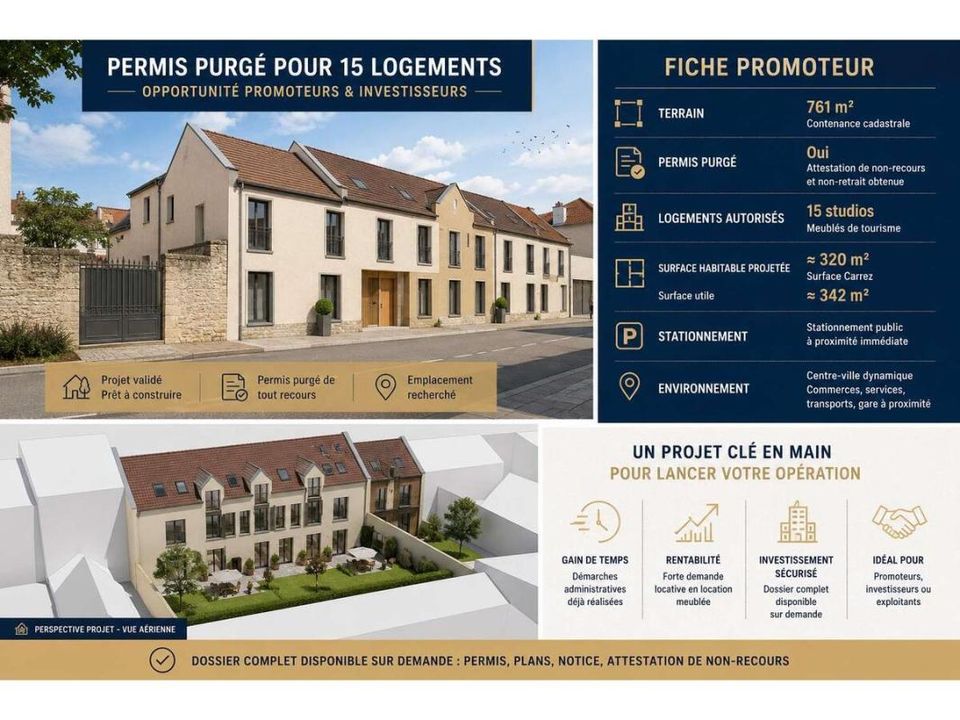 Tomt i Crépy-en-Valois, Oise - bilde 1