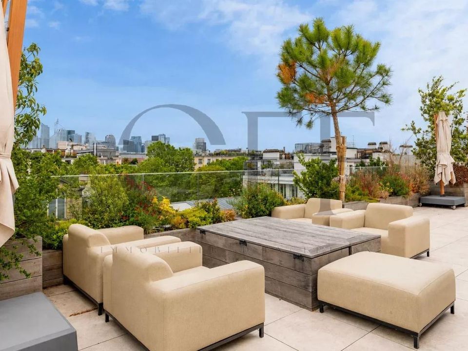 Penthouse i Neuilly-sur-Seine, Hauts-de-Seine - bilde 3