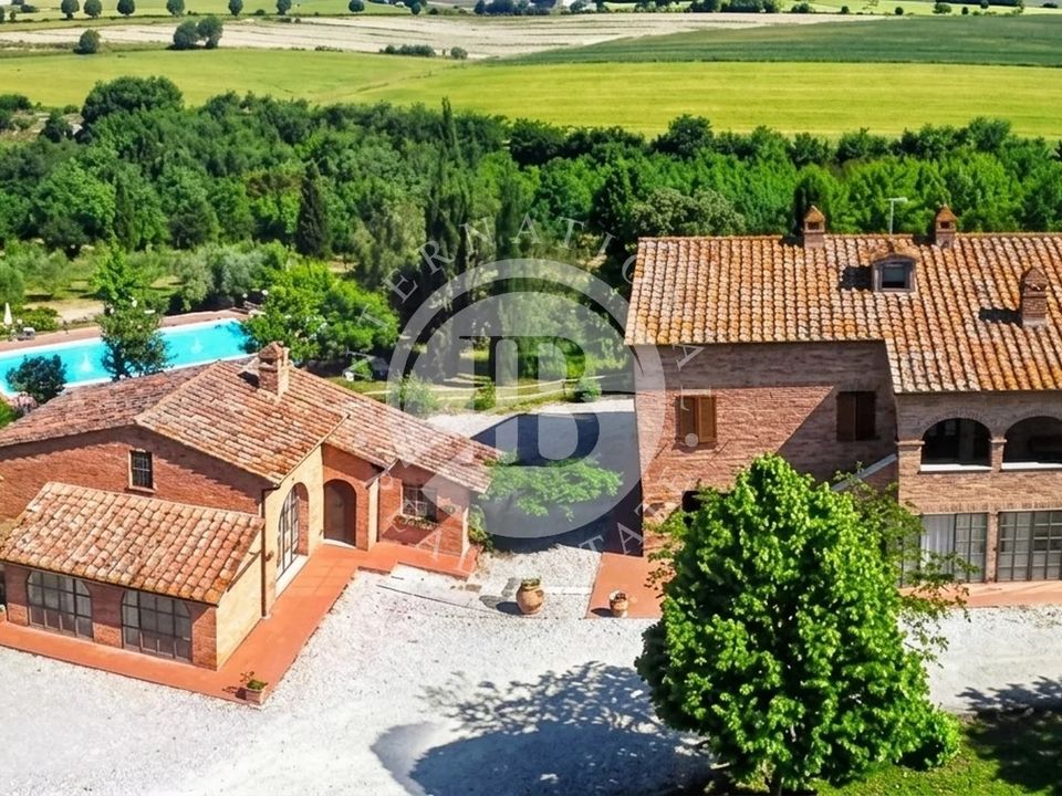 Herregård i Montepulciano, Siena - bilde 2