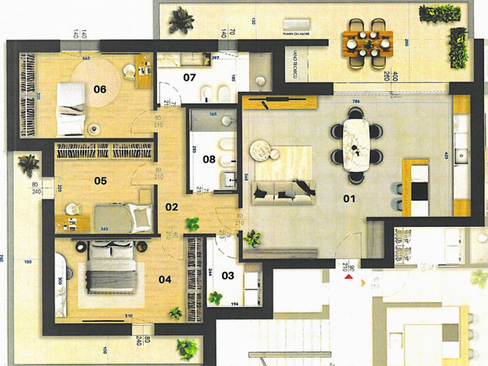 Penthouse i Selvazzano Dentro, Padua - foto 2