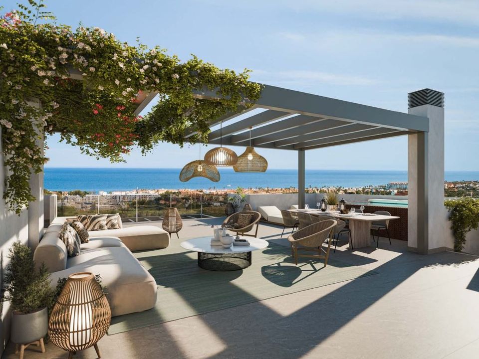Penthouse i Casares, Malaga - foto 1