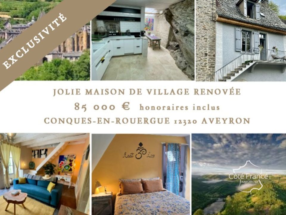 Landsbyhus i Vieillevie, Cantal - foto 1