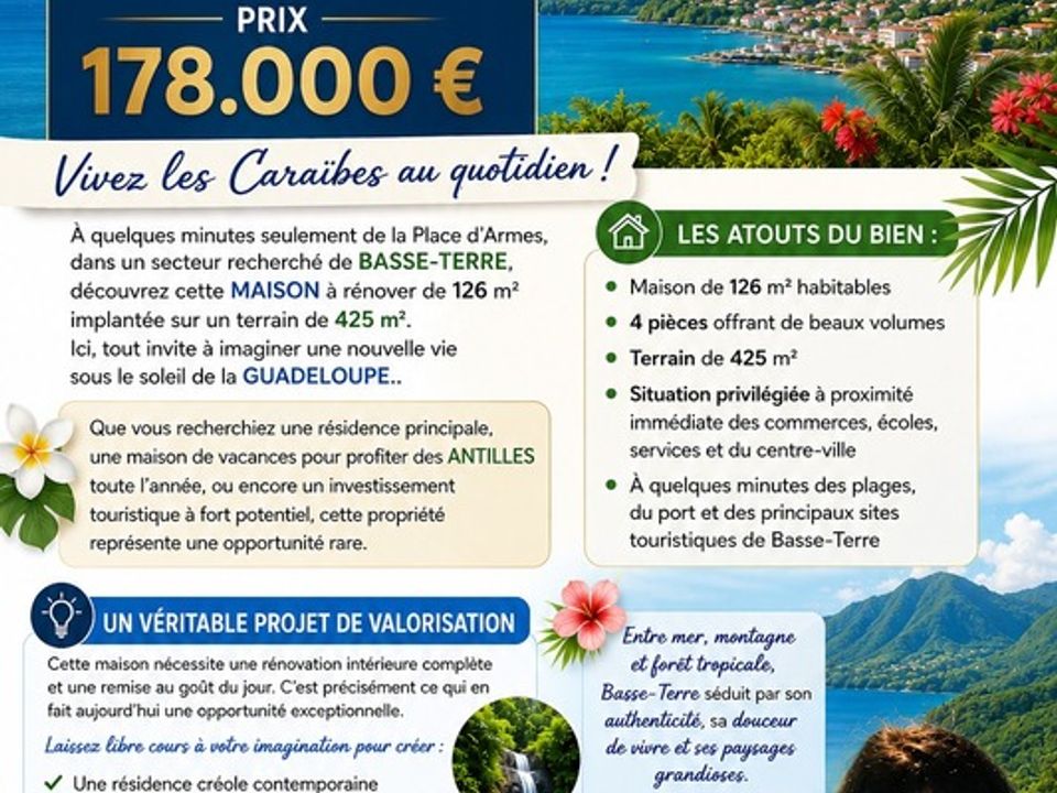 Villa a Basse-Terre, Guadeloupe - foto 1
