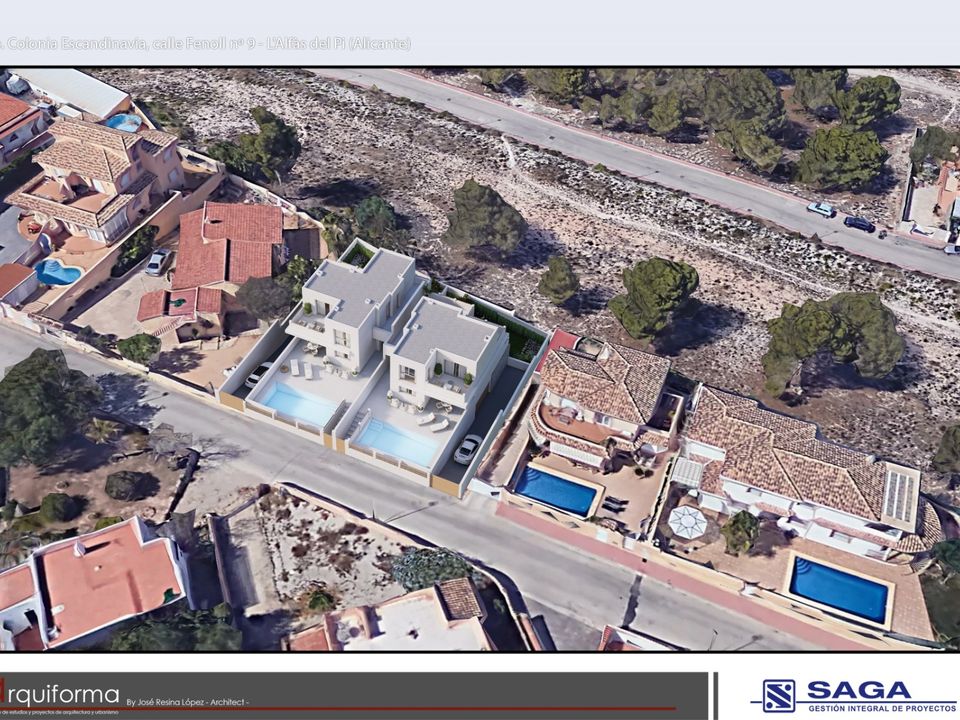 Villa i Alfaz del Pi, Alicante - foto 1