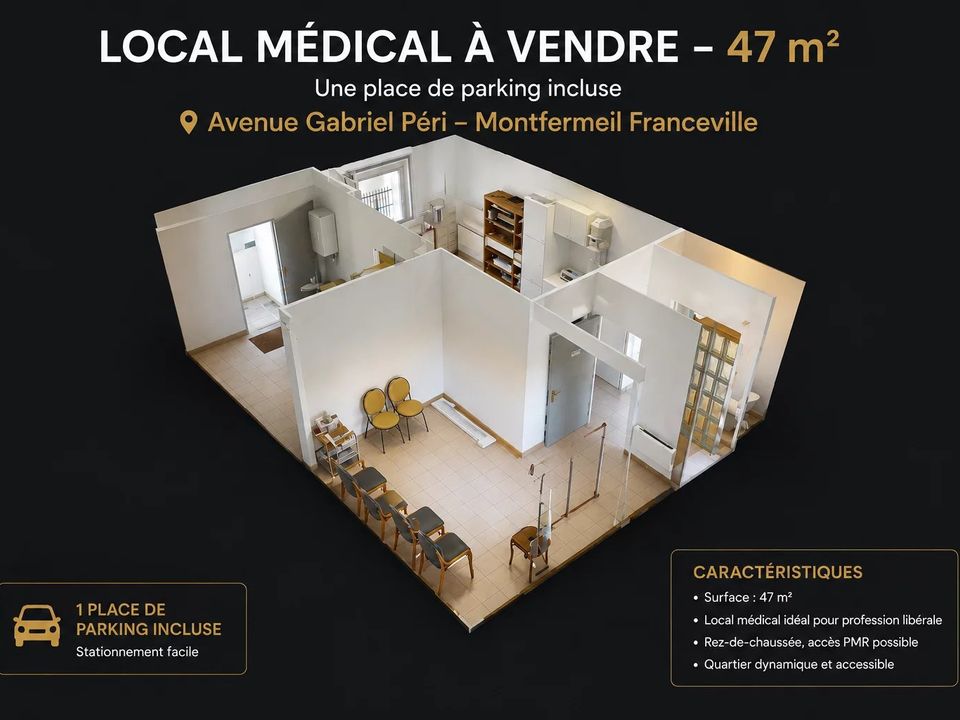 Erhvervsejendom i Montfermeil, Seine-Saint-Denis - foto 2