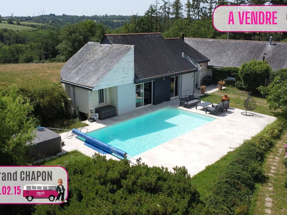 Villa i Saint-Lambert-du-Lattay, Maine-et-Loire - foto 1
