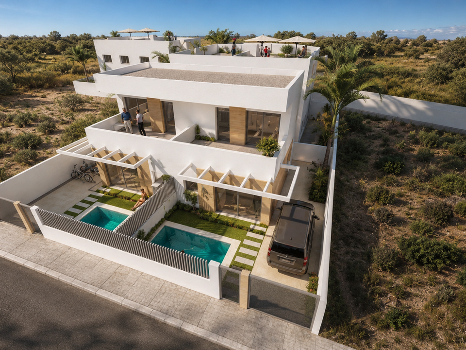 Rækkehus i Puerto De Mazarron, Murcia - foto 2