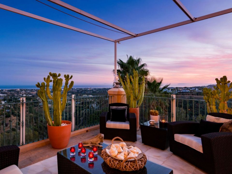 Penthouse i Benahavis, Malaga - foto 1