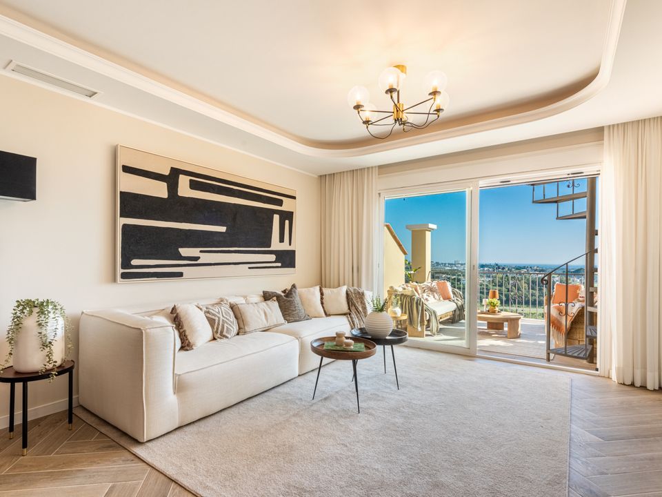 Penthouse i Benahavis, Malaga - foto 4