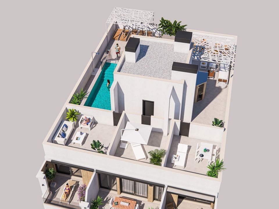 Penthouse i Torrevieja, Alicante - foto 3