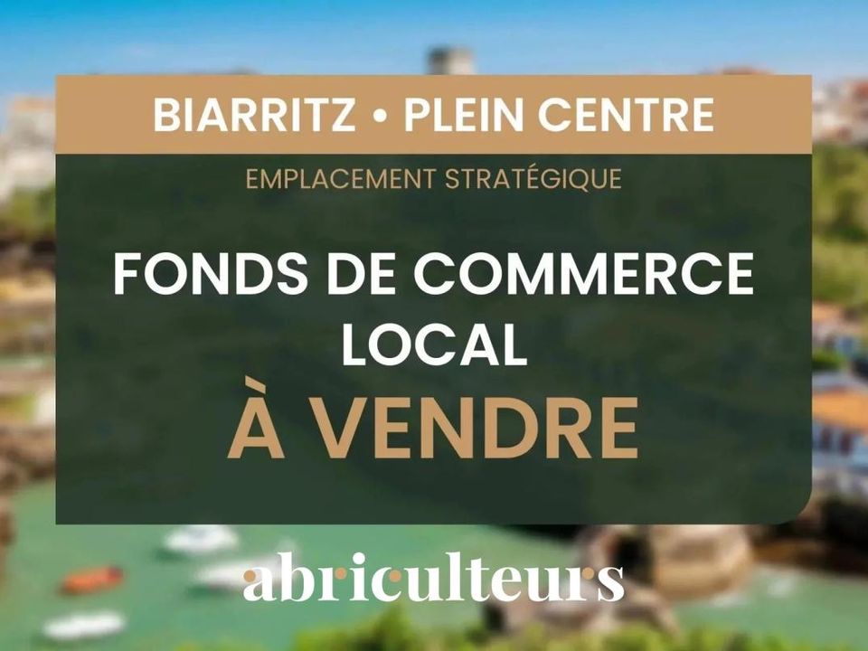 Erhvervsejendom i Biarritz, Pyrenees-Atlantiques - foto 1