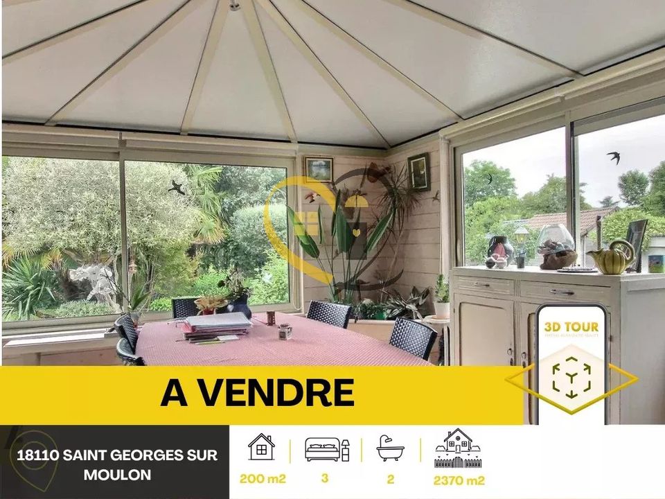 Villa i St.-Georges-sur-Moulon, Cher - foto 1
