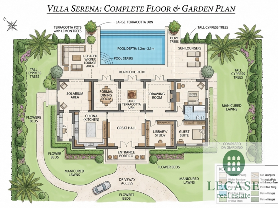 Villa i Forte dei Marmi, Lucca - bilde 2