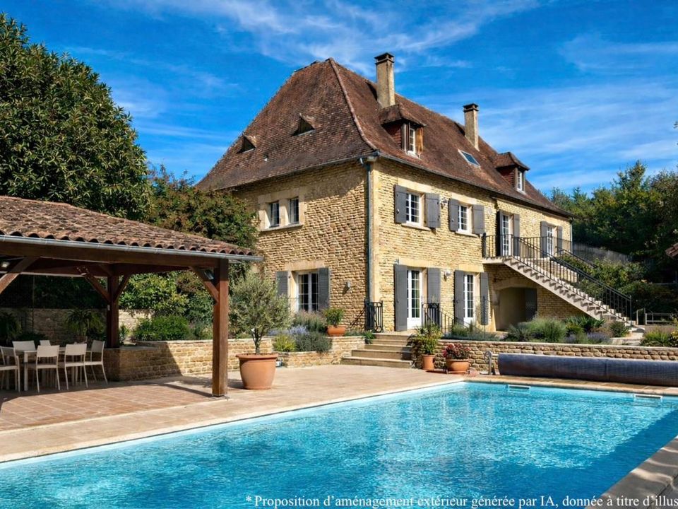 Villa en Vergt, Dordogne - foto 1