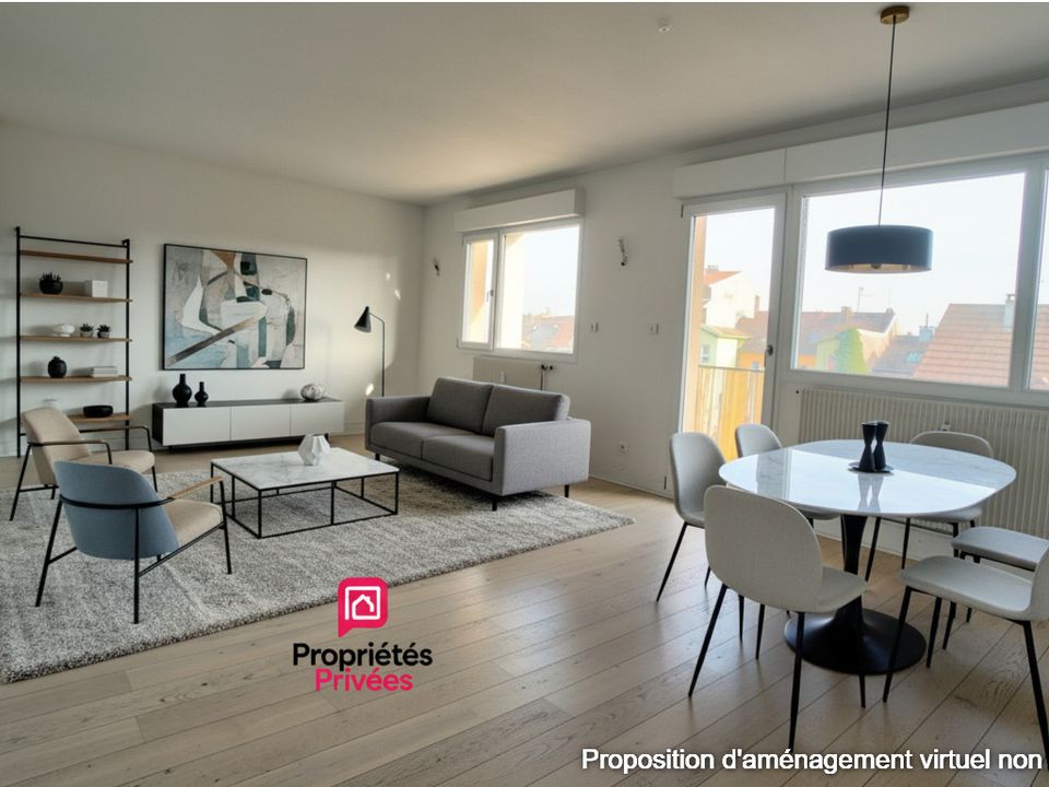 Appartement in Belfort, Territoire de Belfort - foto 1