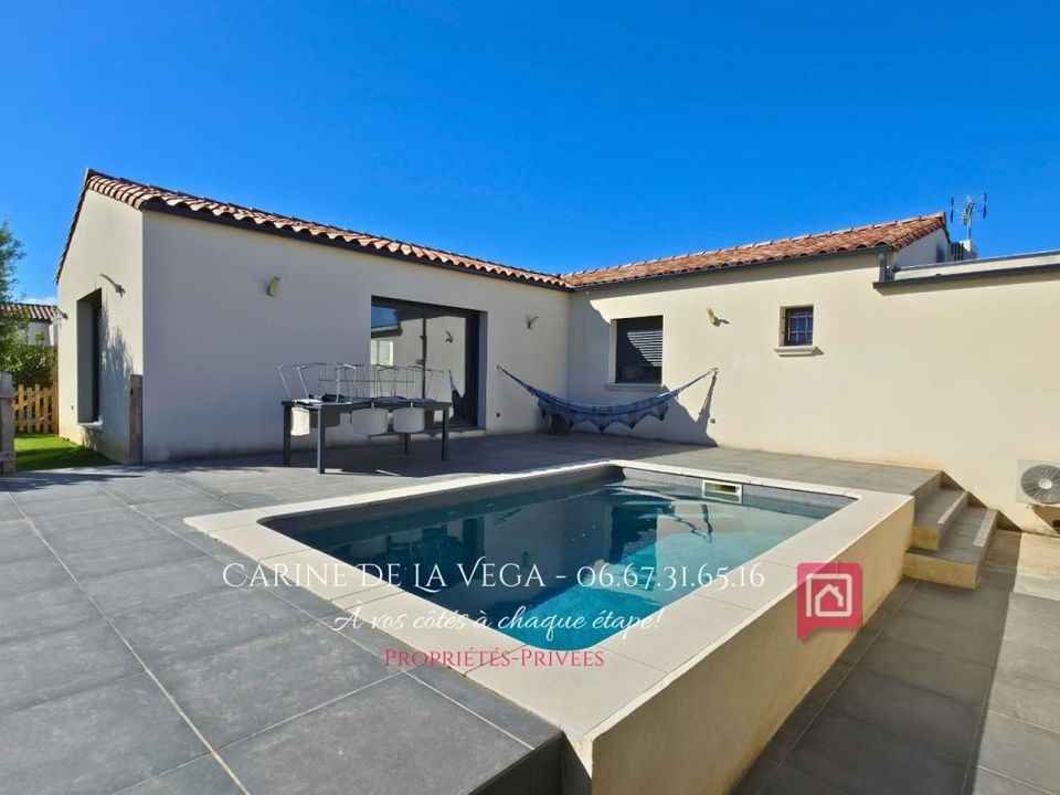 Villa i Tourbes, Herault - bilde 1