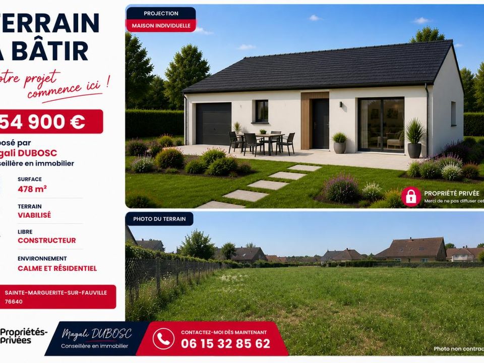 Tomt i Sainte-Marguerite-sur-Fauville, Seine-Maritime - bilde 2