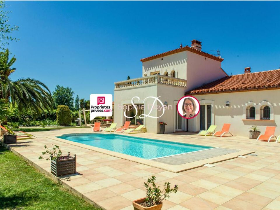 Villa i Argeles-sur-Mer, Pyrenees-Orientales - bilde 1