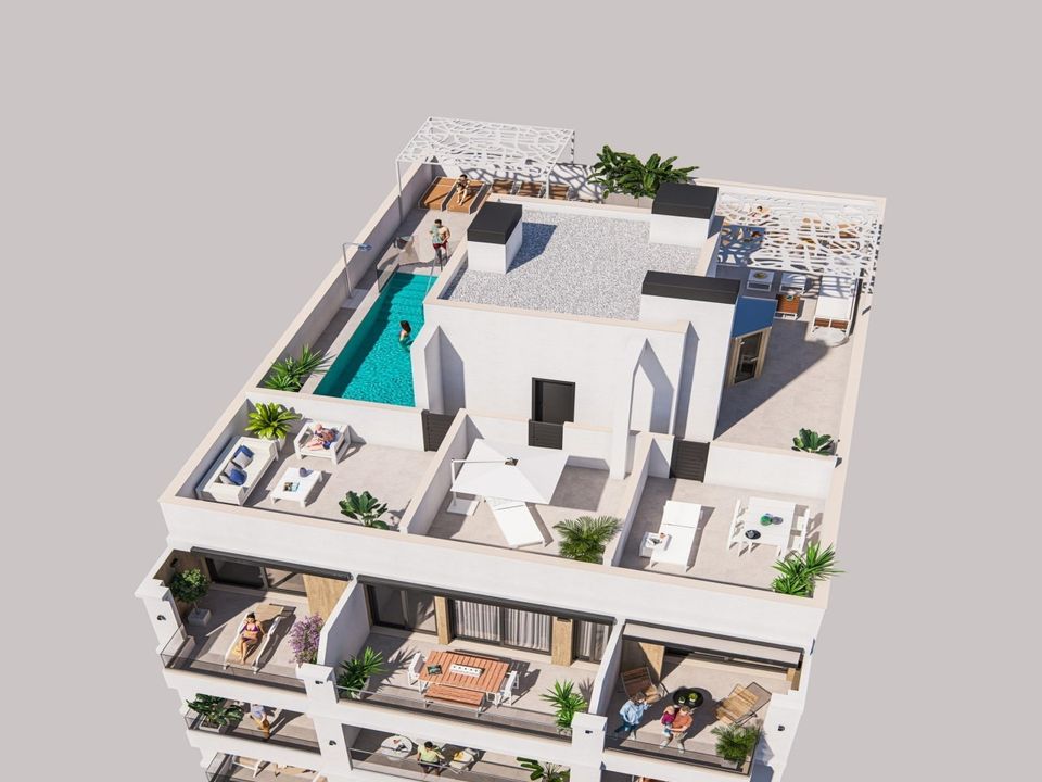 Penthouse i Torrevieja, Alicante - foto 1