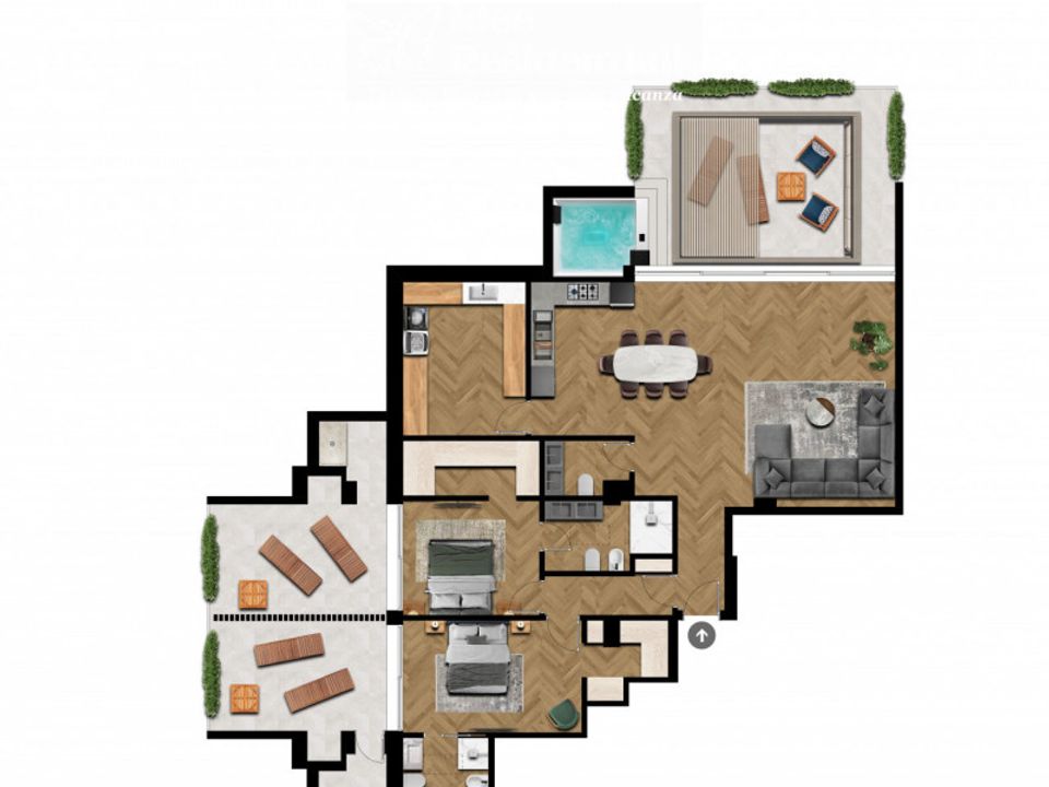 Penthouse i Olbia, Sassari - foto 2
