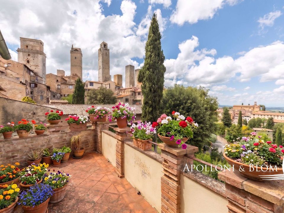 Leilighet i San Gimignano, Siena - bilde 1