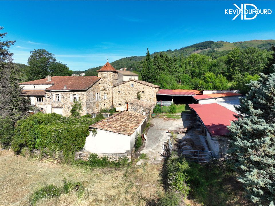 Farm hus i Saint-Etienne-de-Boulogne, Ardeche - foto 2