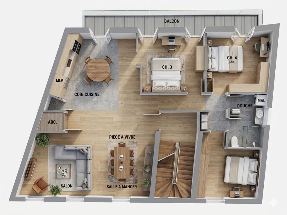 Wohnung in Vichy, Allier - Foto 2