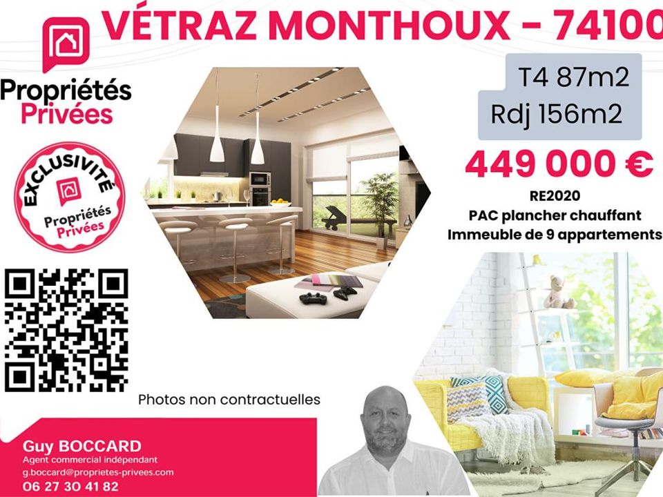 Lejlighed i Vetraz-Monthoux, Haute-Savoie - foto 1