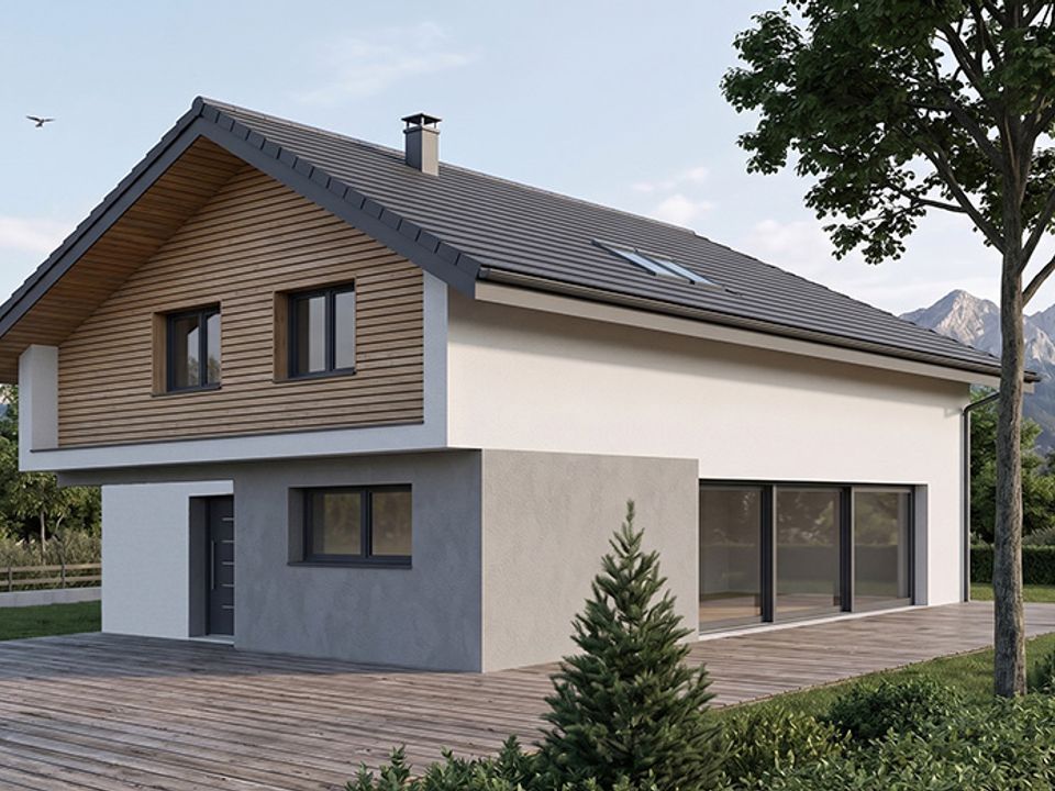 Villa in Cervens, Haute-Savoie - foto 1
