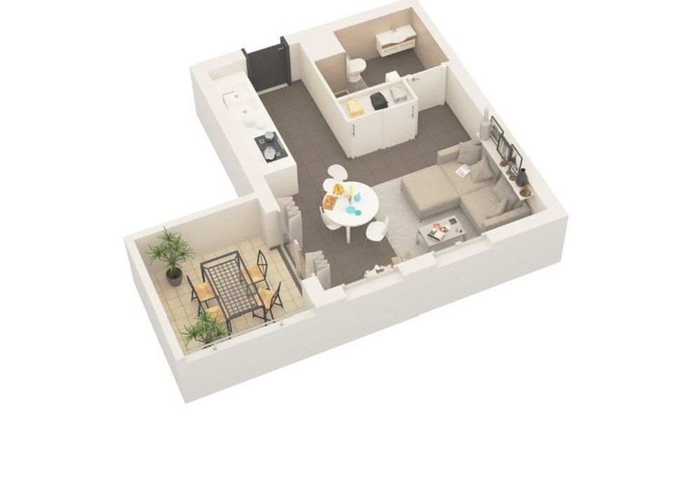 Studio i Ajaccio, Corse-du-Sud - bilde 1