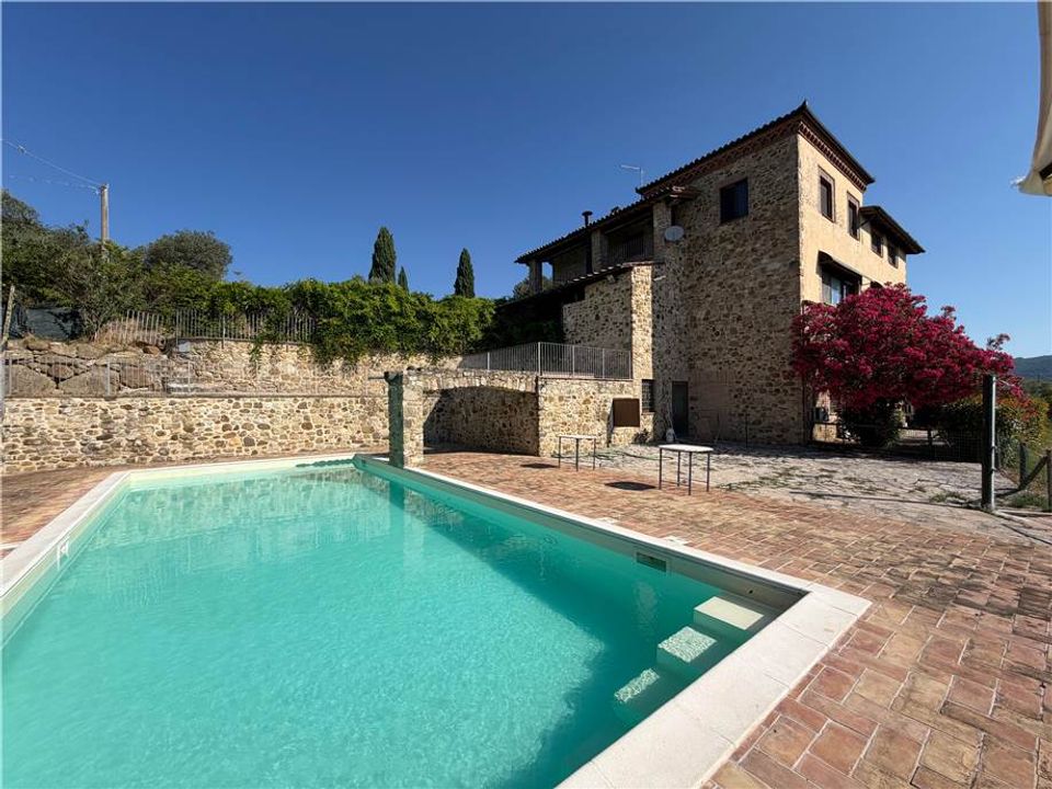 Herregård i Collazzone, Perugia - bilde 1