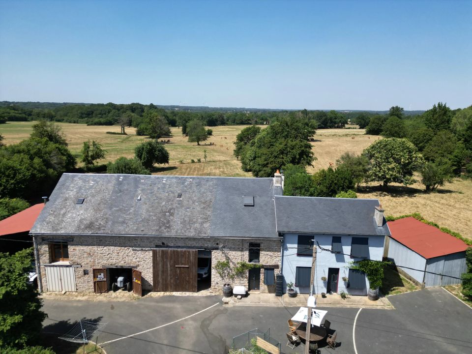 Villa i Bazelat, Creuse - foto 1