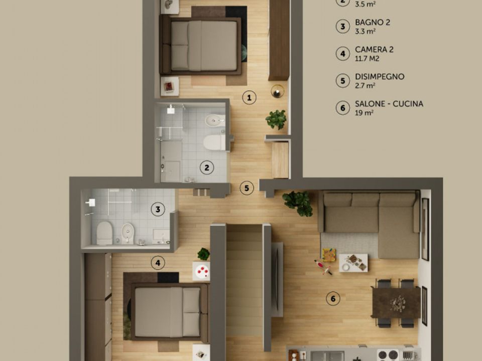 Apartament a Carmignano, Prato - foto 4